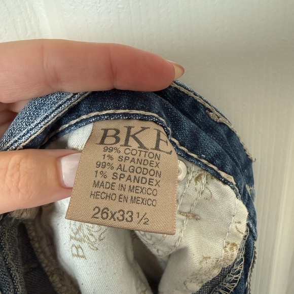BKE Women's Boot Cut Jeans - Classic Blue - Picture 5 of 8